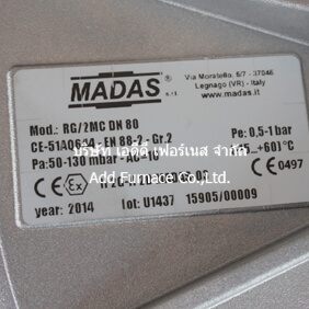 Madas RG/2MC DN 80 Gas Regulator